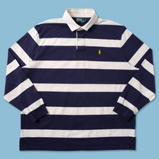 Vintage Polo Ralph Lauren Rugby Sweater XLarge - Double Double Vintage