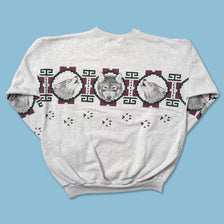 Vintage Wolves Sweater Large - Double Double Vintage