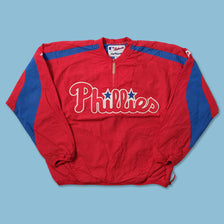Vintage Philadelphia Phillies Windbreaker Medium - Double Double Vintage