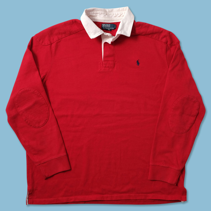 Vintage Polo Ralph Lauren Rugby Sweater XLarge - Double Double Vintage
