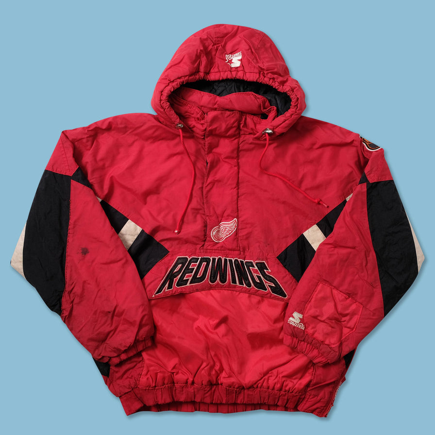 Vintage Starter Detroit Red Wings Anorak XLarge - Double Double Vintage