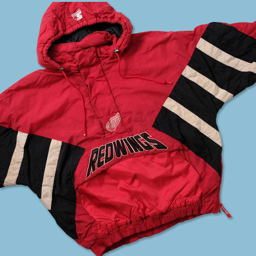 Vintage Starter Detroit Red Wings Anorak XLarge - Double Double Vintage