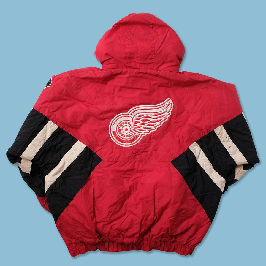 Vintage Starter Detroit Red Wings Anorak XLarge - Double Double Vintage