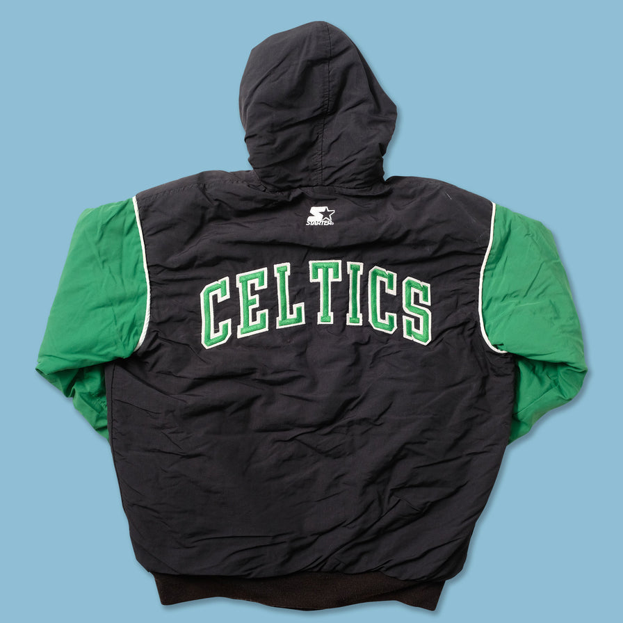 VIntage Starter Boston Celtics Varsity Jacket Medium - Double Double Vintage
