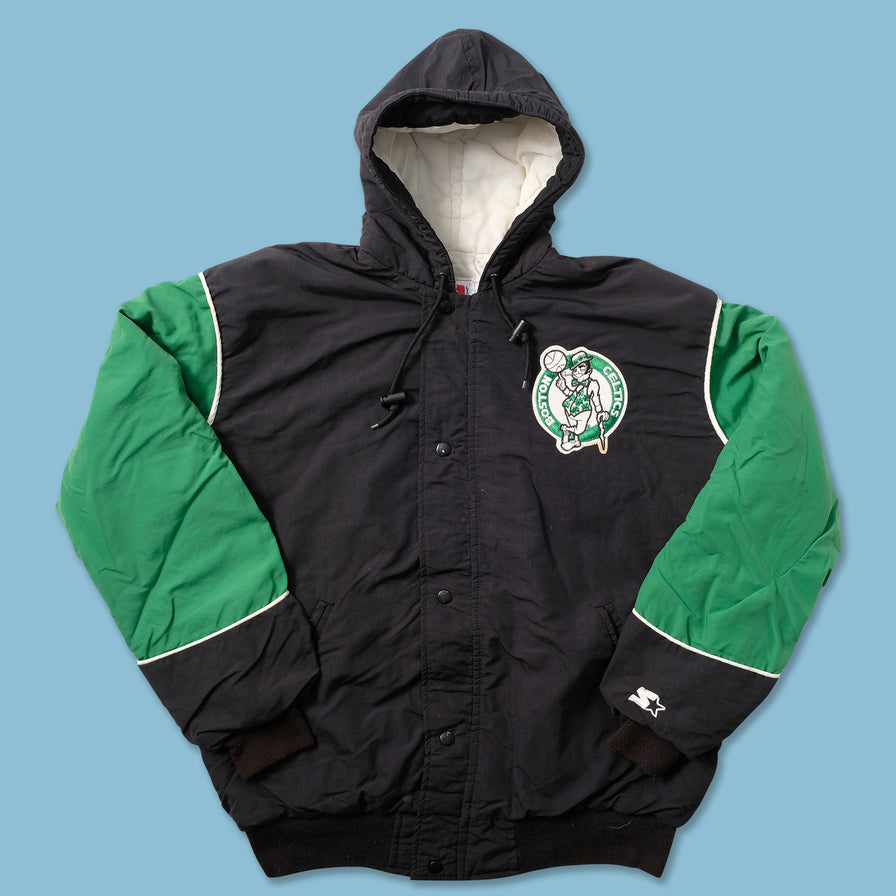 VIntage Starter Boston Celtics Varsity Jacket Medium - Double Double Vintage