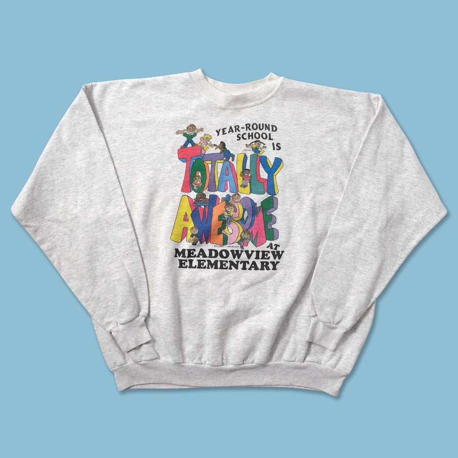 1997 School Sweater Large - Double Double Vintage