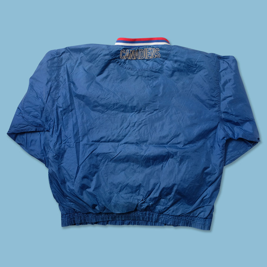 Vintage Montreal Canadiens Windbreaker Large - Double Double Vintage
