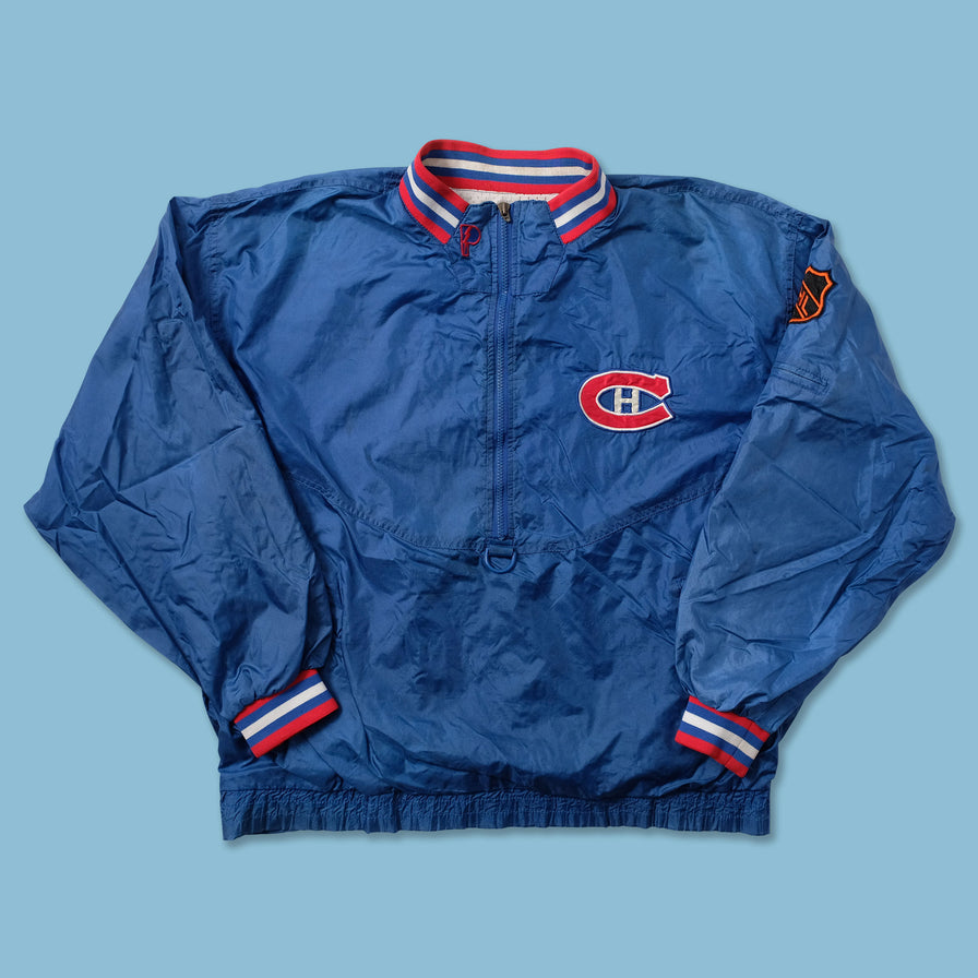 Vintage Montreal Canadiens Windbreaker Large - Double Double Vintage