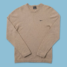Vintage Nike Mini Swoosh Knit Sweater Medium 