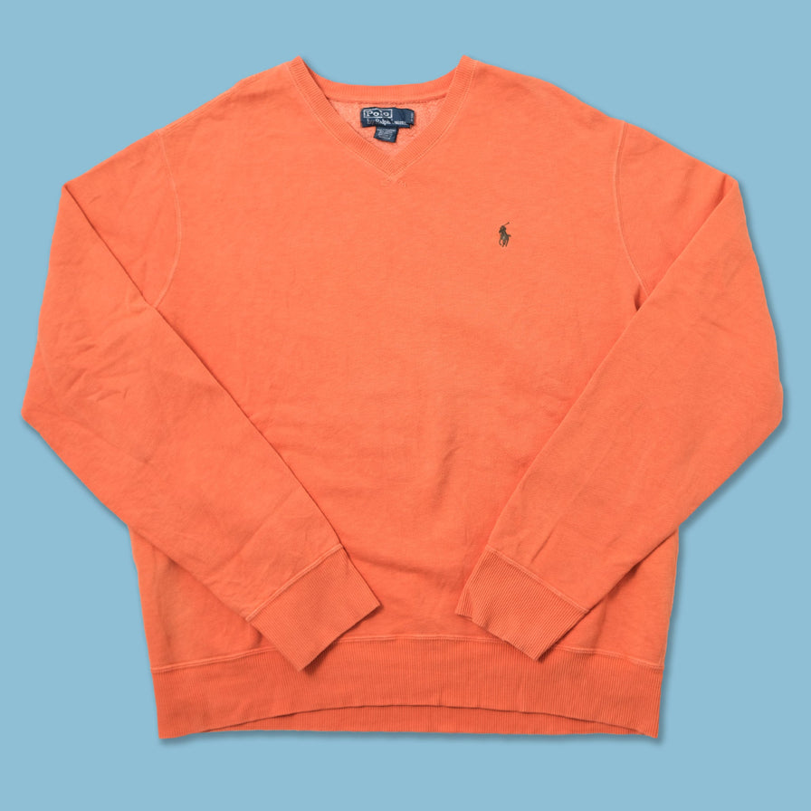 Vintage Polo Ralph Lauren V-Neck Sweater XLarge 