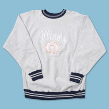 Vintage Champion Illinois Sweater XLarge 