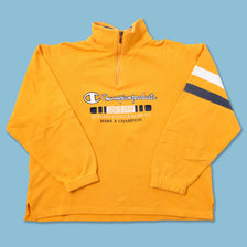 Vintage Champion Q-Zip Sweater Medium 