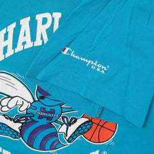 Vintage Champion Charlotte Hornets T-Shirt XSmall 