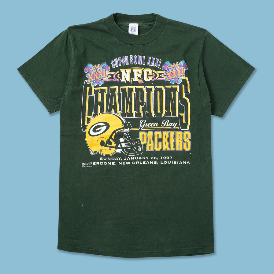 Vintage 1997 Greenbay Packers T-Shirt Medium 