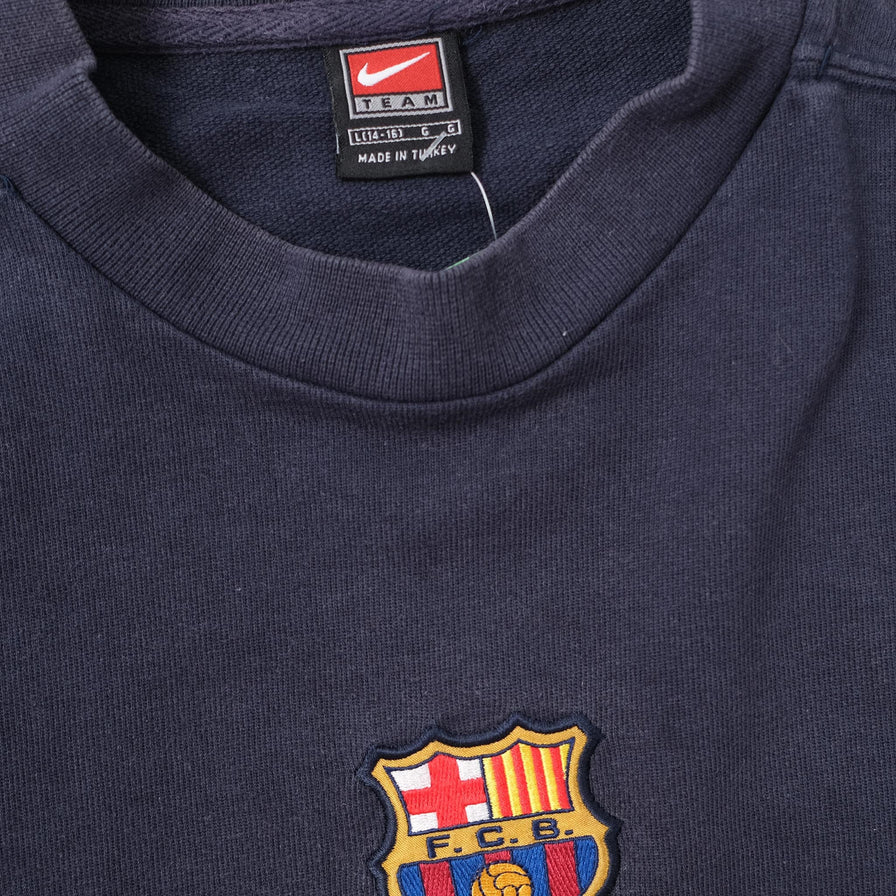 Vintage Nike FC Barcelona Sweater XSmall 