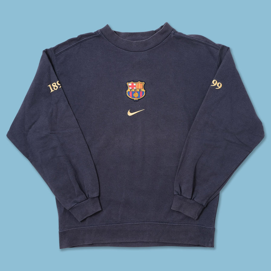 Vintage Nike FC Barcelona Sweater XSmall 