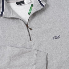 Vintage Reebok Q-Zip Sweater XLarge 