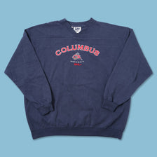 Vintage Columbus Blue Jackets Sweater XXL 