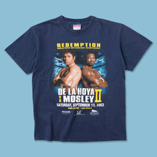 Vintage 2003 De La Hoya vs. Mosley T-Shirt Medium 