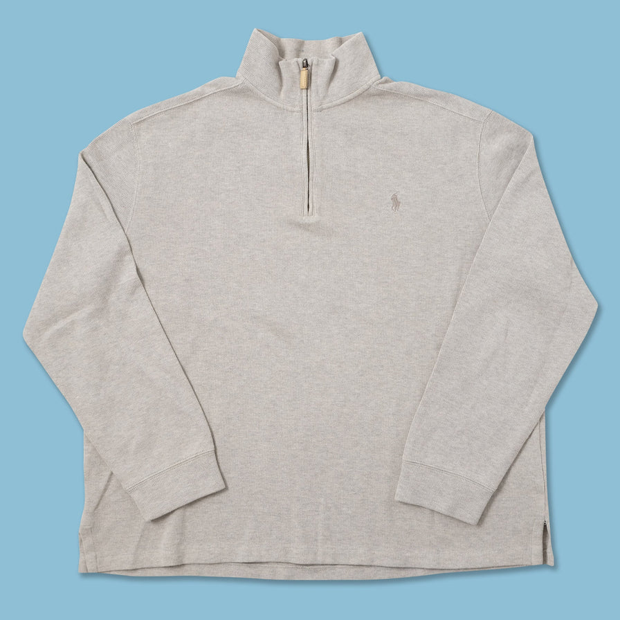 Vintage Polo Ralph Lauren Q-Zip Sweater XLarge 