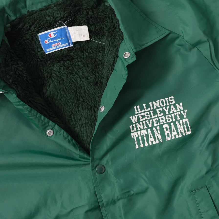 Vintage Champion Padded Coach Jacket Large 