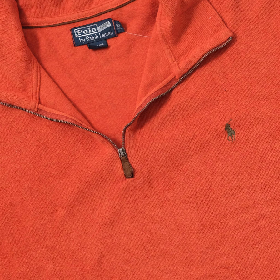 Vintage Polo Ralph Lauren Q-Zip Sweater XXLarge 