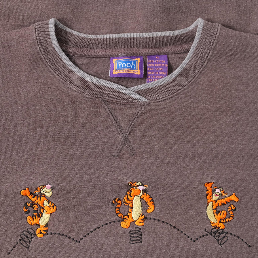 Vintage Women's Tigger Sweater XLarge 