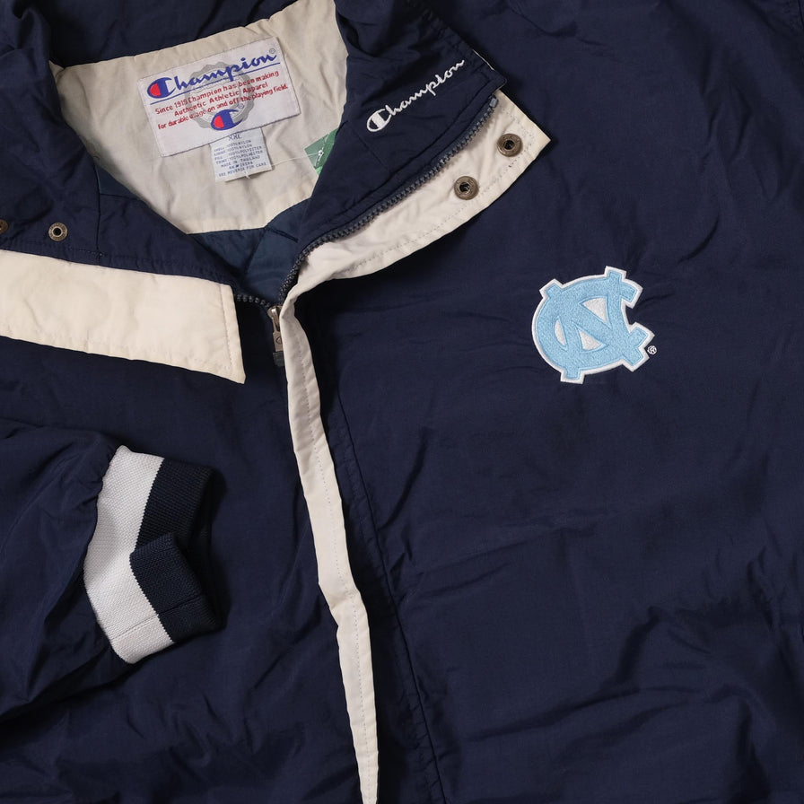 Vintage Champion UNC Tar Heels Padded Jacket XXLarge 