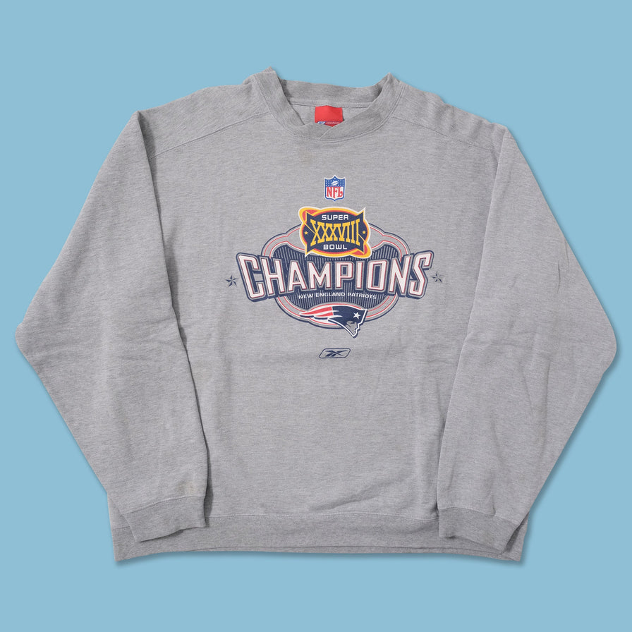 2004 Reebok New England Patriots Sweater XLarge 