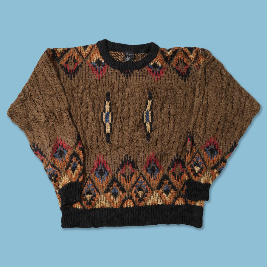 Vintage Knit Sweater Medium 