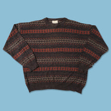 Vintage Knit Sweater XLarge 