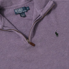 Vintage Polo Ralph Lauren Q-Zip Sweater Large 