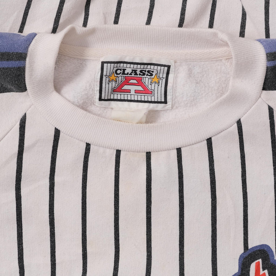 Vintage Danbury Patriots Baseball Sweater Large 
