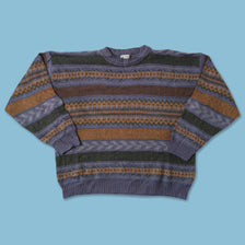 Vintage Knit Sweater Large 