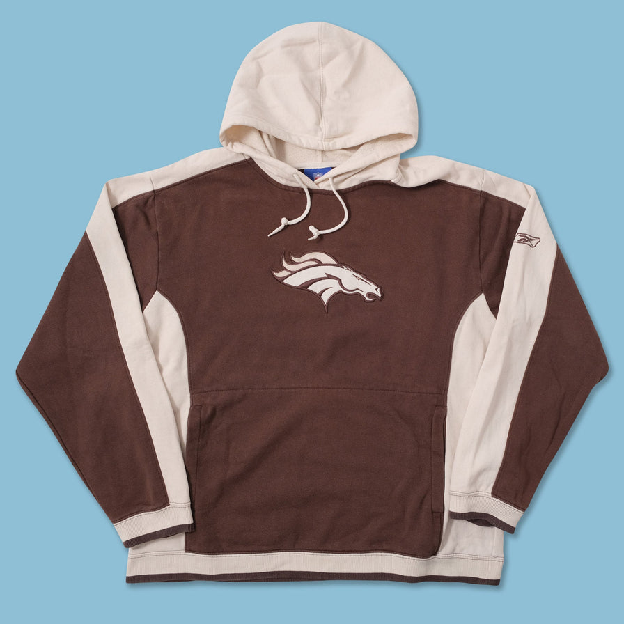 Vintage Denver Broncos Hoody Large 