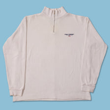 Vintage Polo Sport Q-Zip Sweater Large 