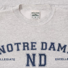 Vintage Notre Dame Fighting Irish Sweater Medium 
