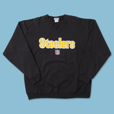 Vintage Reebok Pittsburgh Steelers Sweater Large 