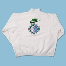 Vintage Nike International Q-Zip Sweater XLarge 