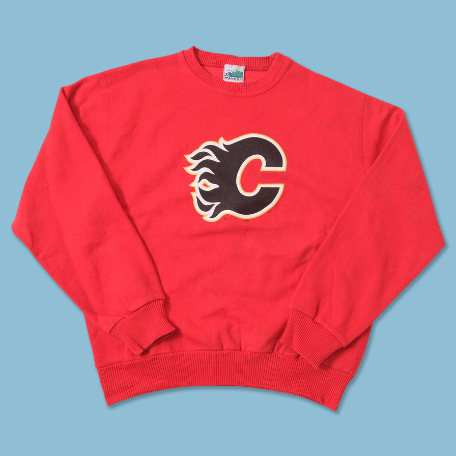 Vintage Calgary Flames Sweater Medium 