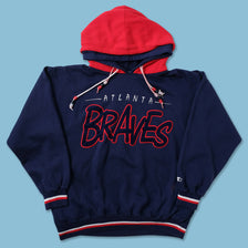Vintage Starter Atlanta Braves Hoody Large 
