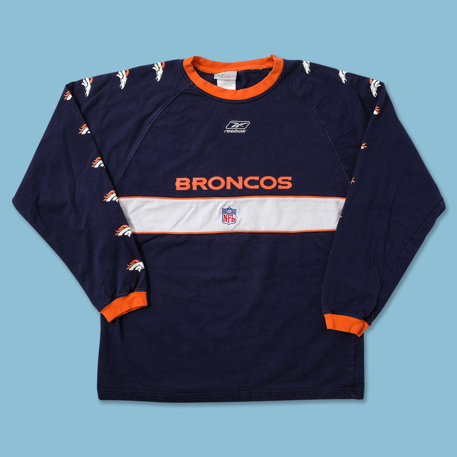 Vintage Reebok Denver Broncos Sweater Medium 