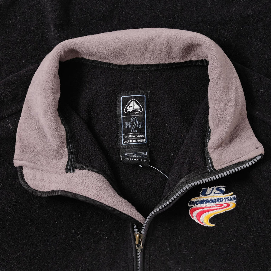 Women's Nike ACG US Snowboard Team Fleece Vest Medium 