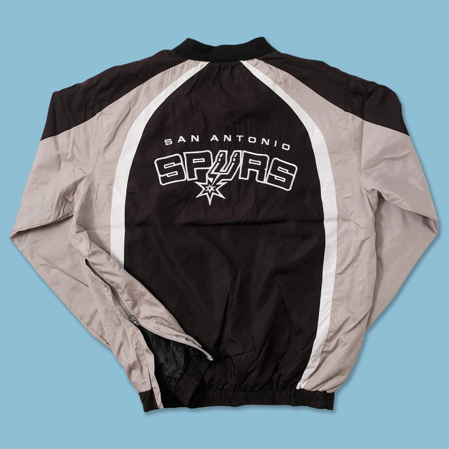 Vintage San Antonio Spurs Windbreaker Large 