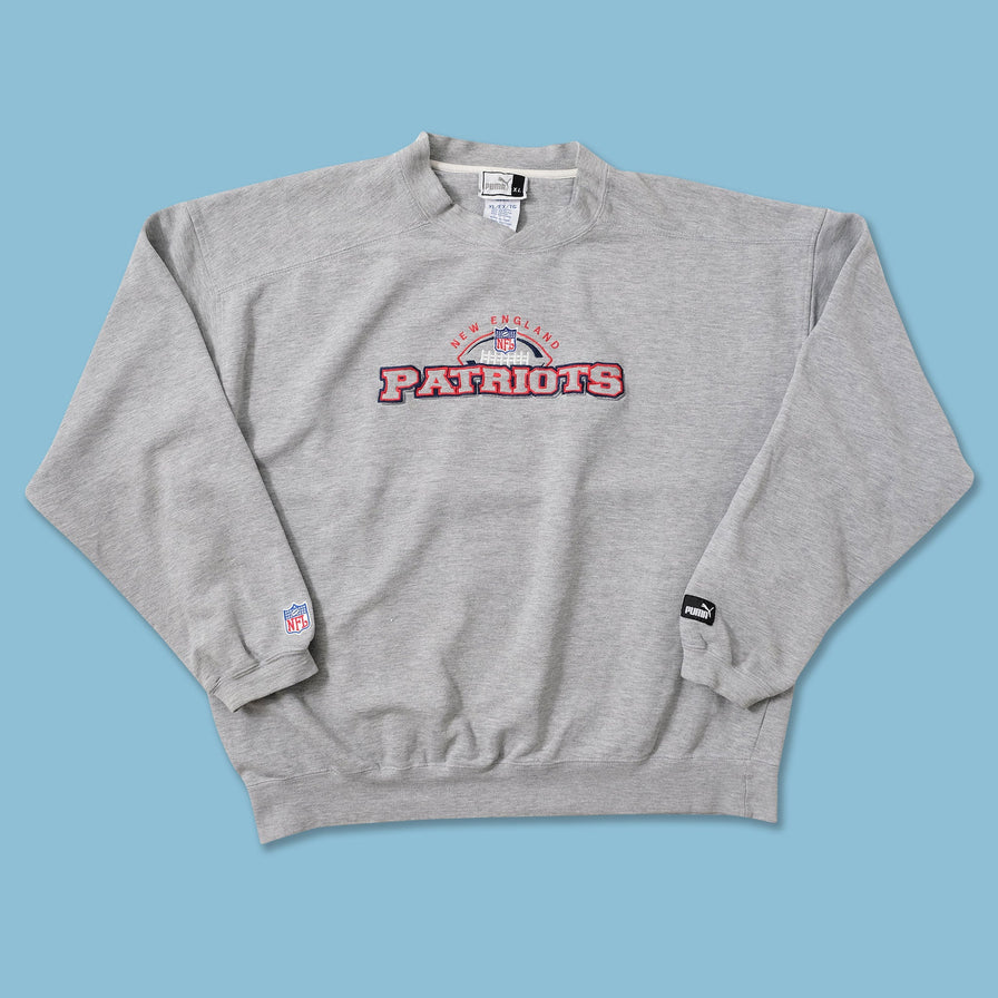 Vintage Puma New England Patriots Sweater XLarge 