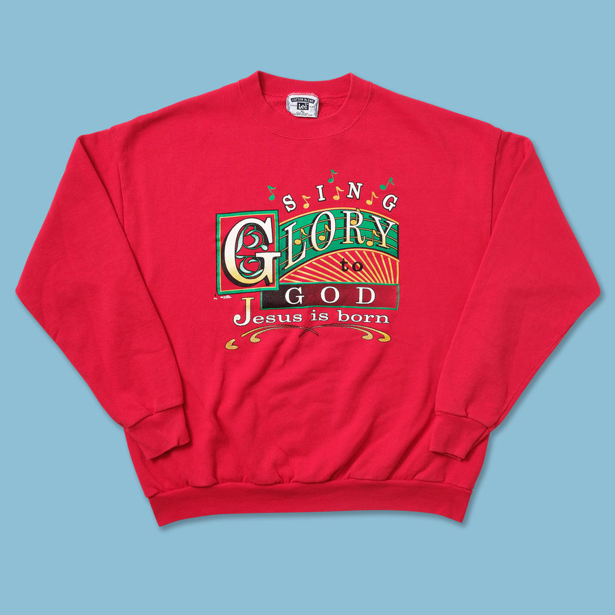 Vintage Jesus Sweater XLarge 