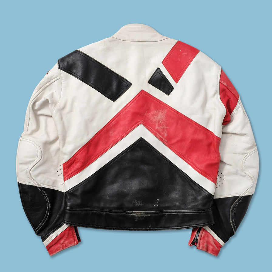 Y2K Uvex Leather Jacket Small 