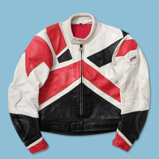 Y2K Uvex Leather Jacket Small 
