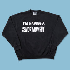 Vintage Senior Moment Sweater XXL 