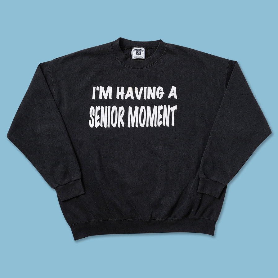 Vintage Senior Moment Sweater XXL 
